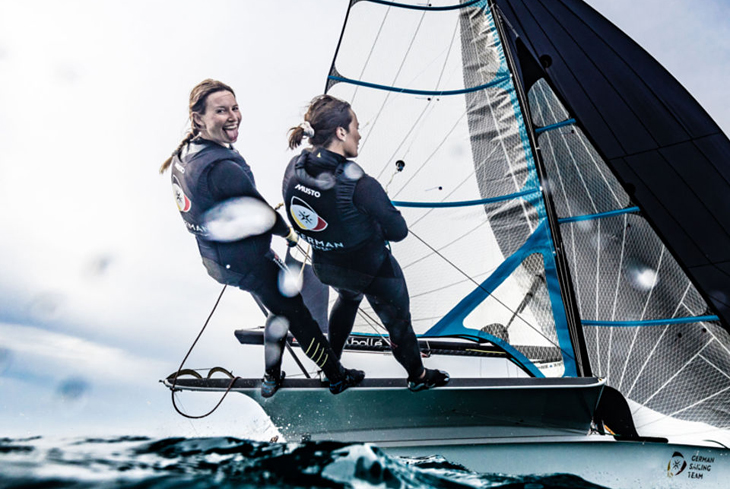 Tina Lutz und Susann Beucke - Foto: German Sailing Team